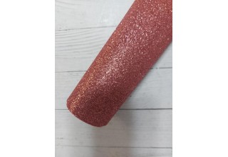 Глиттерный фоамиран 2 мм  20*30 см пыльная роза, цена за лист